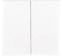 JUNG bascule série, Bouton + interrupteur, Blanc