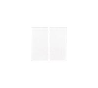 JUNG bascule série, Bouton + interrupteur, Blanc