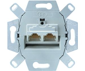 Jung Basic Element Data Socket Twisted Pair - UAE8-8UPOK6