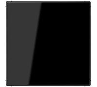 JUNG Couvercle aveugle LS994BSW (LS990) noir, Bouton + interrupteur, Noir