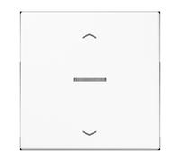 JUNG BTLS17101PWW JUNG HOME Bouton-poussoir simple avec symboles de flèches