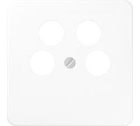 Jung Cache aws pour prise TV 4L-SAT CD 561-4 SAT2 WW (CD561-4SAT2WW)