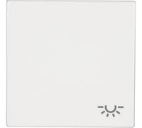 Jung Cache Bascule symbole éclairage LS 990, LS design, LS plus blanc-alpin LS 990 L WW