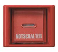 Jung Cache en verre rt pour interrupteur/bouton-poussoir AS 561 GL rt (AS561GLRT)