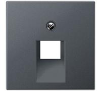 Jung Jung Cache pour prise UAE anthracite mat A 569-1 BF PL UA ANM Quantité:1