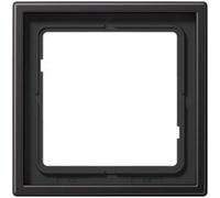 Jung - Cadre 1 Compartiment Série Ls Dark, 1 Pièce, Al 2981 D