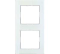 Jung Cadre double A création blanc mat AC582GLWMT (AC582GLWMT)