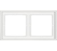 Jung Cadre double LS 990 blanc alpin LS 982 WW (LS 982 WW)