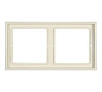 Jung Cadre double LS 990 blanc crème LS982W