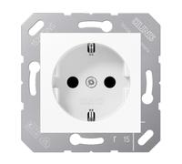 JUNG CD 5120 BF WW prise électrique CEE 7/3 Blanc