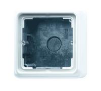 Jung CD 581 A WW Cadre recouvrement simple avec capuchon