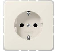 JUNG CD15 20NBF Prise de courant à contact de 16 A 250 V, crème, Bouton + interrupteur, Blanc