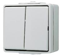 Jung - Complet Interrupteur Double Wg 600 Gris 605w 1 Pc(s)