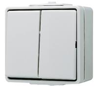 Jung - Complet Interrupteur Double Wg 600 Gris 605w 1 Pc(s)