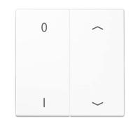Jung ENOLS995P01WW Eno Émetteur Mural sans Fil 4 canaux avec Symbole 01 flèche