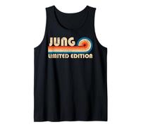 JUNG First Name Funny Retro Vintage Birthday Débardeur