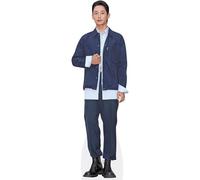 Jung Hae-In (Blue Outfit) Silhouette en carton Taille Mini