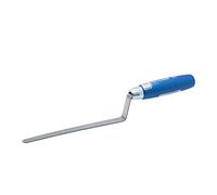 Jung Henkelmann 24401200 Hamburger Truelle à joints (longueur 170 mm, acier inoxydable, truelle avec manche en bois, pointe arrondie)