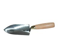 Jung Henkelmann Truelle avec Manche en Bois Naturel (75 mm, Bois Naturel, Jardinage, rempotage, truelle, Petite Pelle) 67807560, Marron Clair