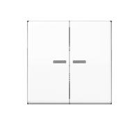 Jung HOME Bouton-poussoir double BTA17102WW 1 (BTA17102WW)