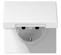 Jung Insert Prise avec cache rabattable blanc LS1520KIKLWW 1 pc(s)