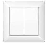 Jung Interrupteur Simple Blanc Alpin AS590-5WW