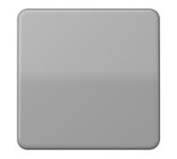 Jung simple Cache Interrupteur va-et-vient, Bouton-poussoir gris CD590GR