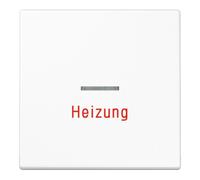 Jung Jung Bascule pour chauffage d'appoint/urgence pour interrupteur de contrôle LS 990 H WW Quantité:1