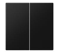 Touche double LS noir mat (référence : JUNG LS995SWM)