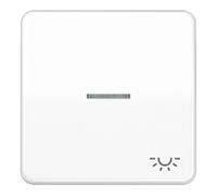 Jung simple Cache Bascule symbole \ éclairage\ blanc-alpin CD590KO5LWW 1 pc(s)