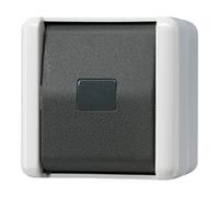 Bouton AP JUNG WG 800 1 pôle gris IP44