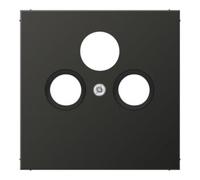 Jung Jung Cache anthracite pour prise SAT-TV AL 2990 SAT AN Quantité:1