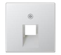 Jung Jung Cache en aluminium pour prise IAE/UAE A 569-1 PLUA AL Quantité:1