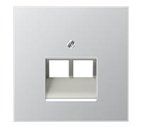 Jung Jung Cache en aluminium pour prise IAE/UAE AL 2969-2 UA Quantité:1