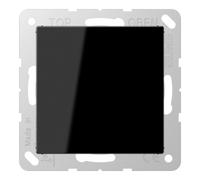 Couvercle aveugle Jung A594-0SW EAN 4011377029019 - avec bague de support, th...