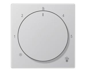 Jung Jung Cache thermostat A1749BFAL Aluminium Quantité:1