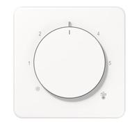 Jung Jung Cache thermostat CD1749BFWW blanc brillant Quantité:1