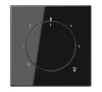 Jung Jung Cache thermostat LS1749BFSW noir brillant Quantité:1