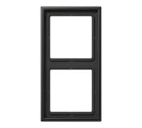 Jung Jung Cadre 2 fois anthracite niveau/vertical AL 2982 AN Quantité:1