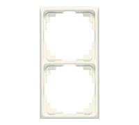 Jung Jung Cadre 2 fois blanc niveau/vertical CD 582 K W Quantité:1