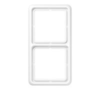 Jung Jung Cadre 2 fois niveau/vertical CD 582 WW Quantité:1