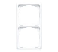 Jung Jung Cadre 2 voies aws niveau/vertical CD 582 K WW Quantité:1