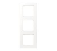 Jung Jung Cadre 3f A 550 blanc neige plastique mat Quantité:1