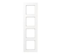 Jung Jung Cadre 4 fois incassable A5584BFWW blanc alpin horizontal vertical Quantité:1