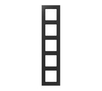 Jung Jung Cadre A 550 A5585BFSWM 5 fois noir graphite Quantité:1