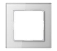 Jung Jung Cadre en verre 1 voie aws niveau/vertical AC 581 GL WW Quantité:1