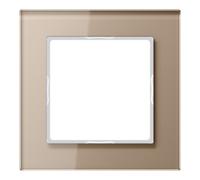 JUNG AC581GLCH Cadre, Cava, Simple, 84 x 84 mm