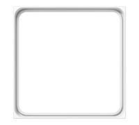 Jung Jung Cadre intermédiaire aws pour montage LS 981 Z WW Quantité:1