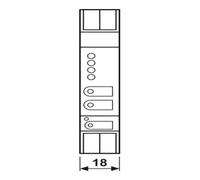 Jung Jung Couplage de ligne de zone KNX 21420 1S R Quantité:1