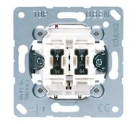 Jung Jung Double-interrupteur 10AX 250V 2 contacts fermés/veilleuse 535 U5 Quantité:1